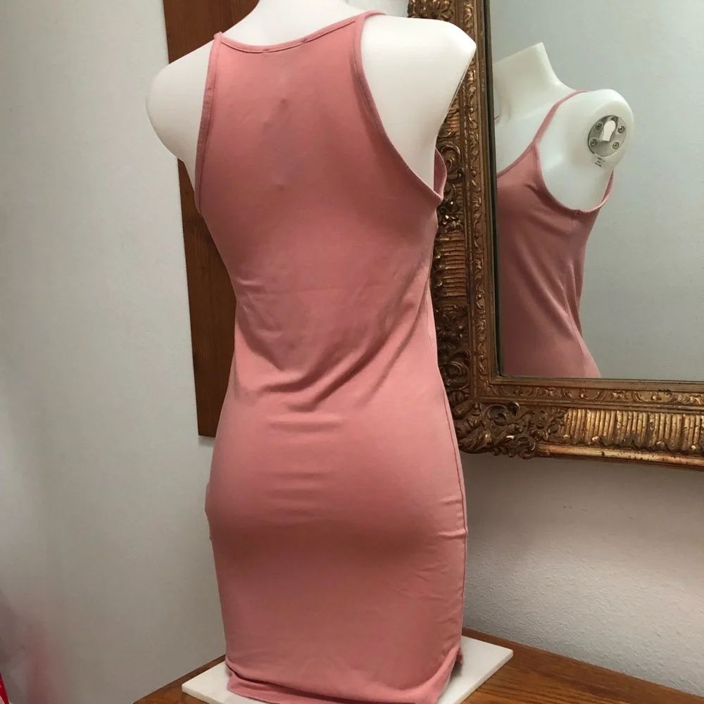 Forever 21 Pink Mini Dress nwt size medium - Picture 2 of 6